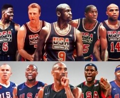 梦一VS梦八VS最新梦之队！美媒晒图对比：你认为哪个最强？